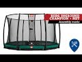 Сборка батута Berg InGround Champion с сеткой Deluxe