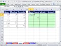 Excel Magic Trick 600: Convert Hours to Days&Hours using MOD&INT functions