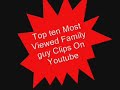 top ten viewed family guy clips on youtube top ten viewed family guy clips on youtube