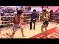 Thai Boxer Hottie Gina Carano Fighting in Thailand Image 2