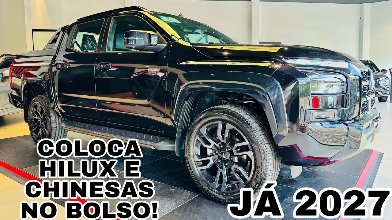 NOVÍSSIMA MITSUBISHI TRITON KATANA 2027 EM DETALHES | CHEGOU COM MUDANÇAS CONFIRA!!