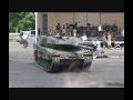 Leopard tank over auto Wezep Leopard tank over auto Wezep