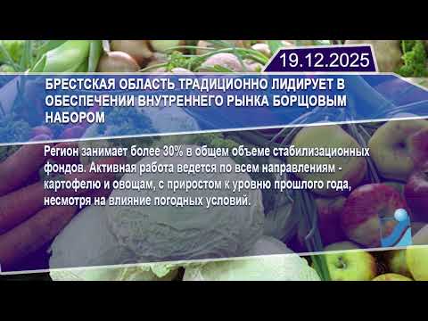 Новостная лента Телеканала Интекс 19.12.25.