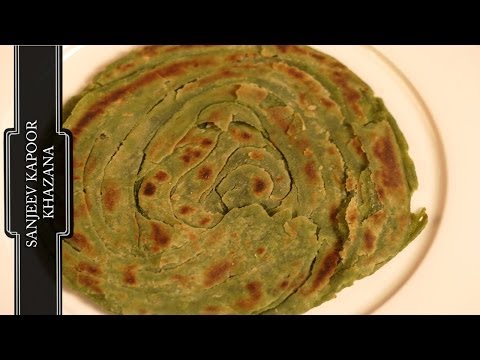 Palak Lachcha Parantha (Spinach Parantha)