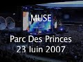Muse Parc des Princes Qualité DV Map of the Problematique 04