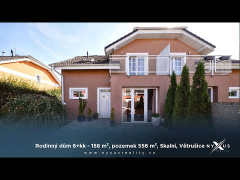 Video Prodej domu 6+kk - 158 m², pozemek 556 m2, Skalní - Větrušice