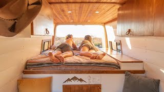 The Desert Cruiser ☀️ | HIGH SPEC Off-Grid VAN CONVERSION | Massive GARAGE for 4 BIKES 🚴 by Nate Murphy