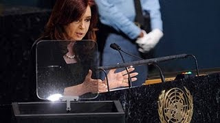 Asamblea General de la ONU 2012. Discurso de la Presidenta Cristina Fernández