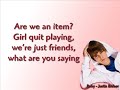 [LYRICS] Baby - Justin Bieber ft. Ludacris
