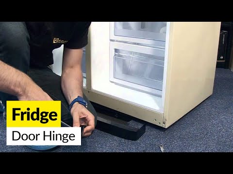 how to adjust integrated fridge door