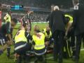 Marcin Wasilewski INJURED Anderlecht - Standard 30-08-09