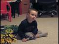 Reece sits unassisted!