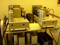 vintage western electric 124 amplifiers using we350b tubes.