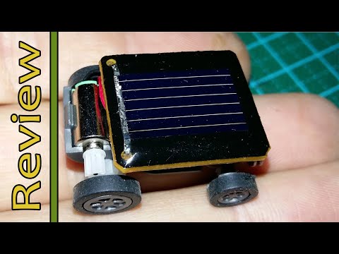 The Worlds Smallest Solar Powered Car From Banggood.com