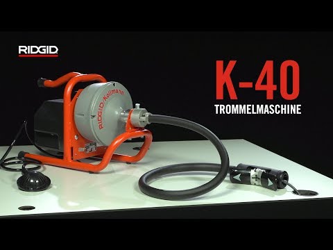 RIDGID K-40 Hand-Trommelmaschine