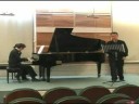 Max Reger Sonata per clarinetto e pianoforte op.49 n. 2 - 1° mov. - Clarinetto: Paolo Fantini - Pianoforte: Paolo Wolfango Cremonte