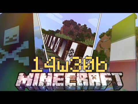 Minecraft ITA - Snapshot 14w30b: Bandiere, Tutti i Tipi, Jolly Roger & Teste dei Mob in Survival