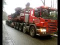 Scania P420 Kuipers Heavy Transport Crane Delivery(1)