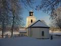 White Christmas and snow in Sweden