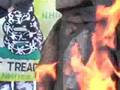 NHFree - 2nd Annual UN Flag Burning