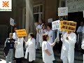 Los médicos de Pontones protestan contra su privatización