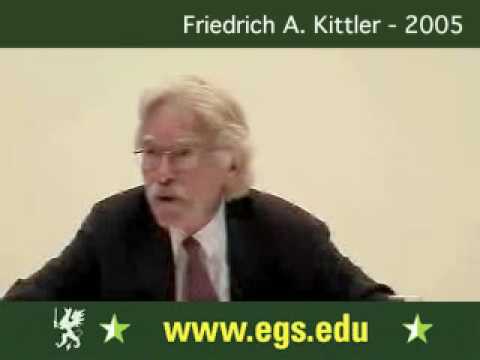 Friedrich A. Kittler. European ...