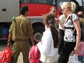 Sderot citizens flewing the city Sderot citizens flewing the city