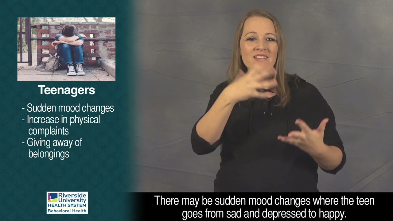 Deaf and Hard of Hearing PSA: Suicide