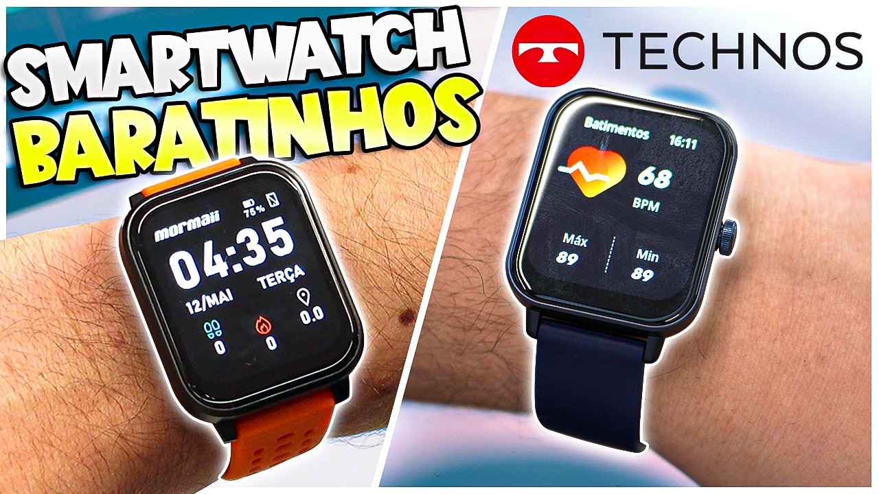 Qual smartwatch comprar? Testei 3 modelos NACIONAIS e escolhi um!