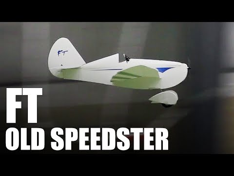 speedster - The FT Old Speedster is a simple and slow flying 3 channel airplane. This mid-wing slow flyer is based off of the FT Old Fogey. More details at: http://flite...