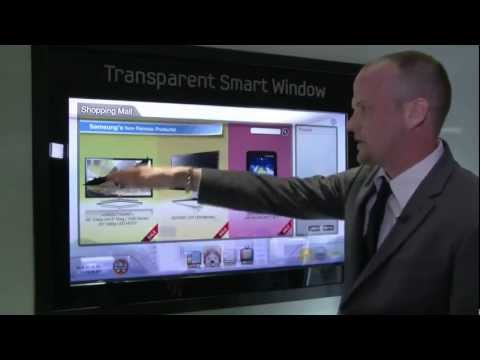 CES 2012 - Samsung's Transparent Window got a lot of attention at the 2012 Consumer Electronics Show in Las Vegas. Watch this video to find out why!