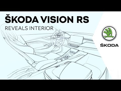 ŠKODA VISION RS reveals interior