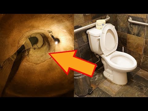 When an Italian Guy Went to Repair His Toilet, He Unearthed an Ancient Underground Complex