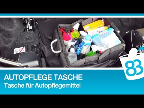 Autopflege Tasche - Pflegetasche für Fahrzeugpflegemittel - Tasche für Autopflegemittel - 83metoo