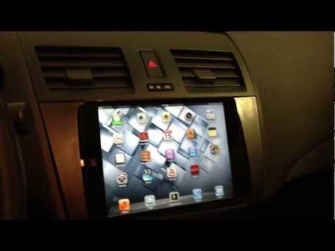 iPad Mini in dash install 2010 Mazda 3
