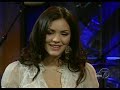 katharine mcphee interview on the regis and kelly show on 2-1-07.