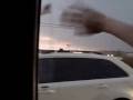 Waving at cars Waving at cars