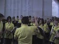 Wirral schools consert band at The Menin Gate Ypres