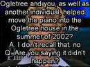 Joelle Ogletree and Matt's Story about the Piano on Dr Phil