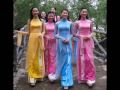 The Beautiful of Asian Women Traditional Dress