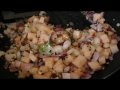 135 HOW TO MAKE BATATA-PAWA/CURRIED POTATOES+RICE FLAKES