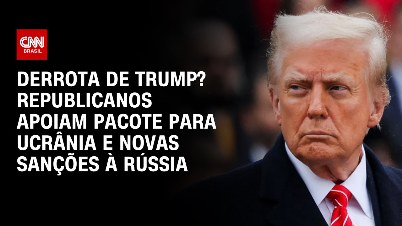 Republicanos desafiam Trump e aprovam pacote bilionário para Ucrânia na Câmara dos EUA