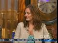 Leighton Meester on the CW11 Morning News (10.02.08)