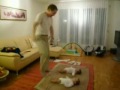 papa et bébés dansent !