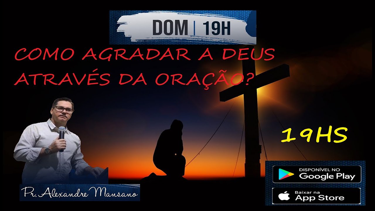 COMO AGRADAR A DEUS? Pr. Alexandre Mansano -  #alexandremansano #semeandoamordedeus #rosilenimansano