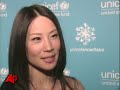 Lucy Liu Sparkles at Snowflake Ball