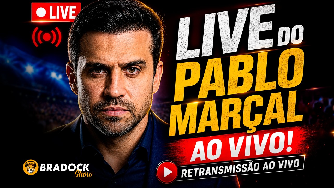 🔴 AO VIVO: PABLO MARÇAL FAZ LIVE ESPECIAL DURANTE SABATINA DA BAND