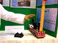 المخترع سعيد بن جمعان الزهراني، احد المشاركين في معرض موهبة الذي اقيم في مدارس الظهران الأهلية، الثالث من إبريل 2008