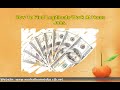 How To Find [work from home jobs with no fees]