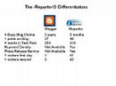 Blogger vs. iReporter Blog Marketing and Publishing Tool Blogger vs. iReporter Blog Marketing and Publishing Tool